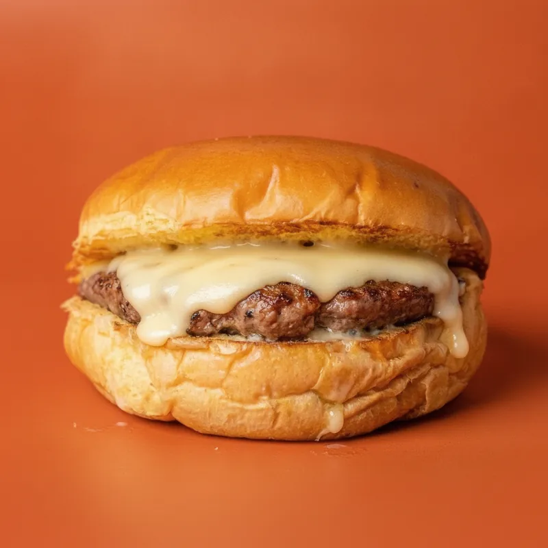 DIP Burguer: hambúrguer com muçarela derretida no pão tostado